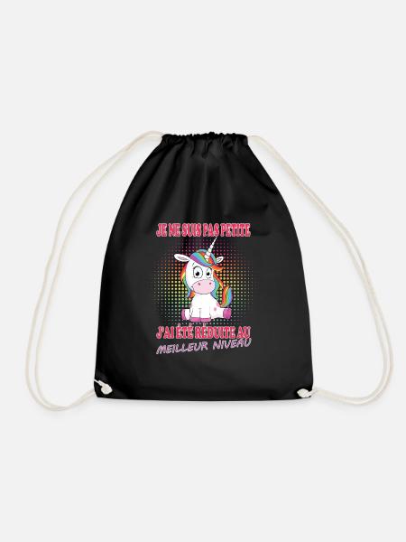 Licorne - Turnbeutel - Schwarz
