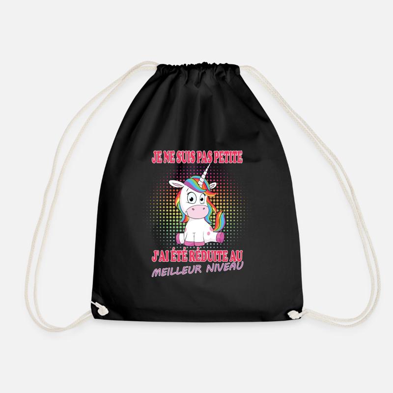 Licorne - Turnbeutel - Schwarz