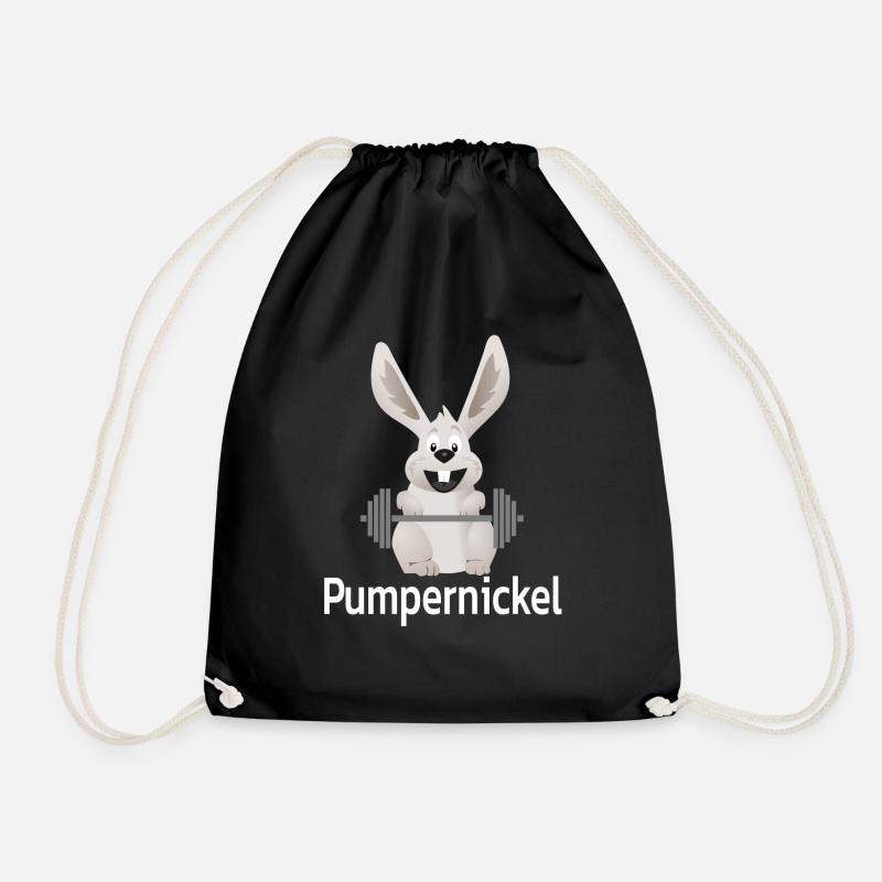 Pumpernickel - Turnbeutel - Schwarz