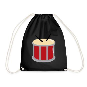 Tambour - Sac de sport léger - noir - Devant
