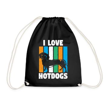 Dog Dog Lover Dog Owner Dog Lover - Drawstring Bag - black - Front