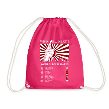 Fukushima , Anti,Atomkraft Nein Danke , Kernkraft - Turnbeutel - Fuchsia - Vorne