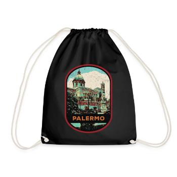 Exploration sicilienne : Palerme authentique - Sac de sport léger - noir - Devant