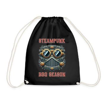 Steampunk BBQ Season 4 - Turnbeutel - Schwarz - Vorne