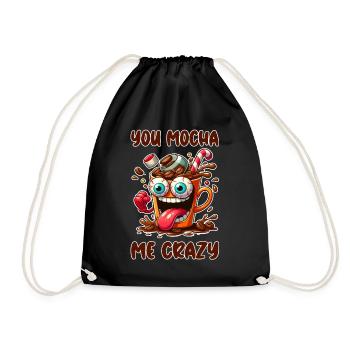 Tu me mokas fous - Sac de sport léger - noir - Devant