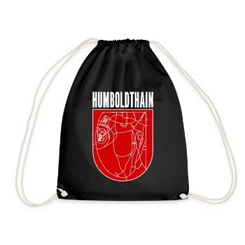 Humboldthain Routes Carte d’art Berlin-Mariage - Sac de sport léger - noir - Devant