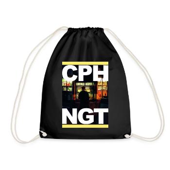 CPHNGT - Turnbeutel - Schwarz - Vorne