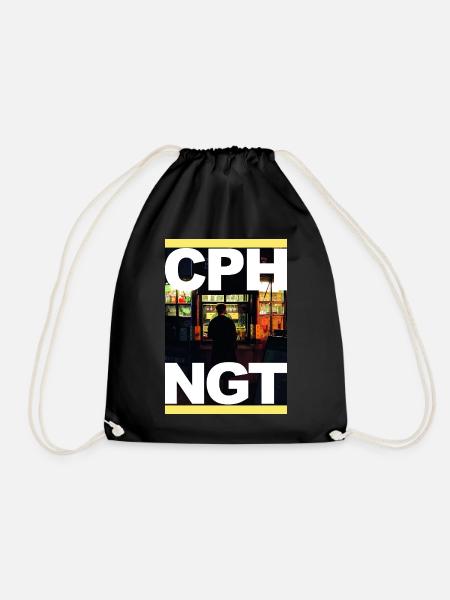 CPHNGT - Turnbeutel - Schwarz