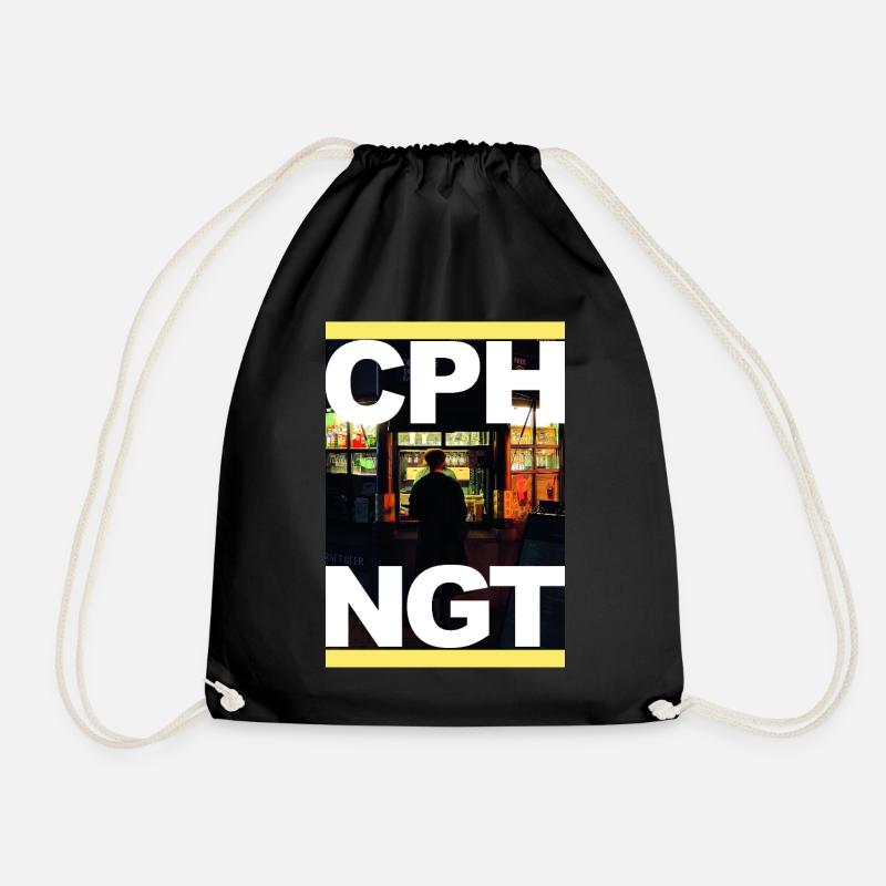 CPHNGT - Turnbeutel - Schwarz
