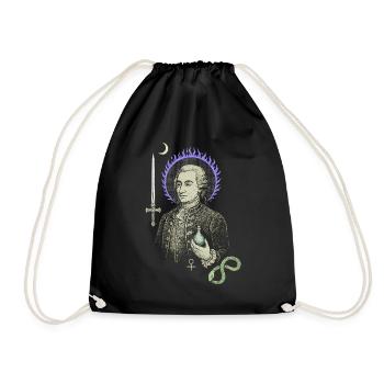 Saint-Germain - Drawstring Bag - black - Front