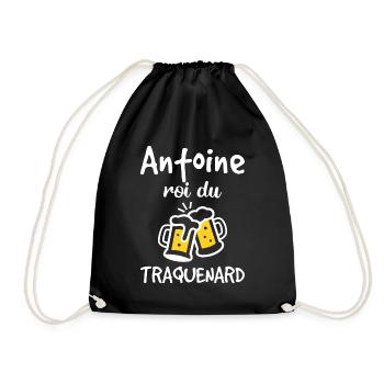 Antoine Roi Du Traquenard - Humour De Antoine - Sac de sport léger - noir - Devant