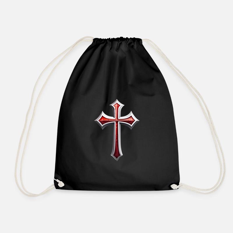 croix - Sac de sport léger - noir