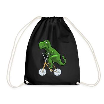 Road Bike Bicycle Road Cyclist Cycling Cyclist - Drawstring Bag - black - Front