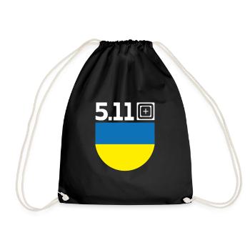 5.11 tactical L'Ukraine soutient l Ukraine - Sac de sport léger - noir - Devant