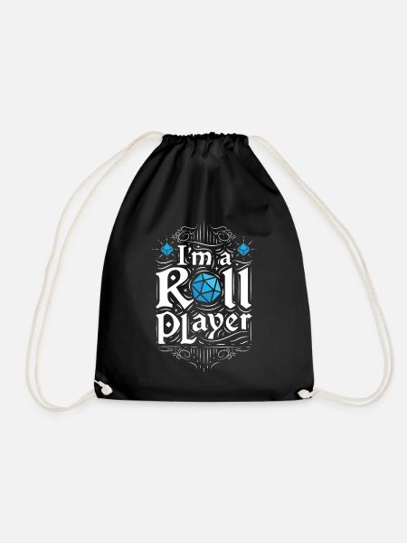 I'm a roll player - Turnbeutel - Schwarz