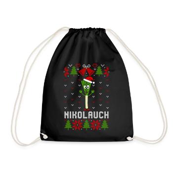 Affreux Noël Nikolauch - Sac de sport léger - noir - Devant