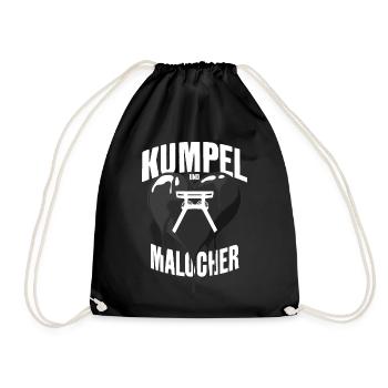 RUHRPOTT KUMPEL UND MALOCHER RUHRGEBIET - Turnbeutel - Schwarz - Vorne