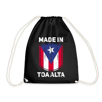 Puerto Rico - Drawstring Bag - black - Front