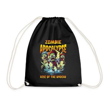 Zombie Apocalypse Halloween Zombie Hunter Undead - Sac de sport léger - noir - Devant