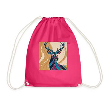 Design ohne Titel - Turnbeutel - Fuchsia - Vorne