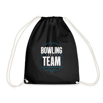 Bowling Crew - Drawstring Bag - black - Front