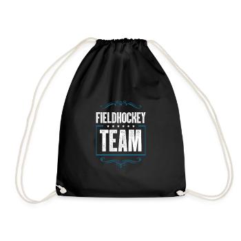 Équipe de hockey sur gazon - Sac de sport léger - noir - Devant