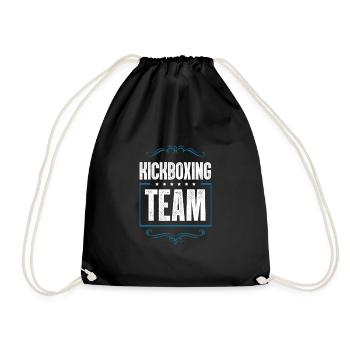 Équipe de kickboxing - Sac de sport léger - noir - Devant