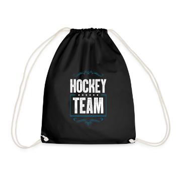 Équipe de hockey - Sac de sport léger - noir - Devant