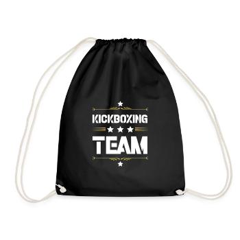 Équipe de kickboxing - Sac de sport léger - noir - Devant