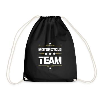 Équipe de motards - Sac de sport léger - noir - Devant