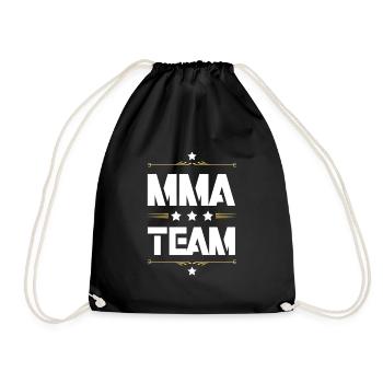 Mma Team - Turnbeutel - Schwarz - Vorne
