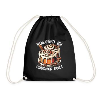 Idée cadeau Cannamon Rolls Candy Baker - Sac de sport léger - noir - Devant