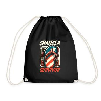 Puerto Rico Flag Country Nationality Pr Boricua - Drawstring Bag - black - Front