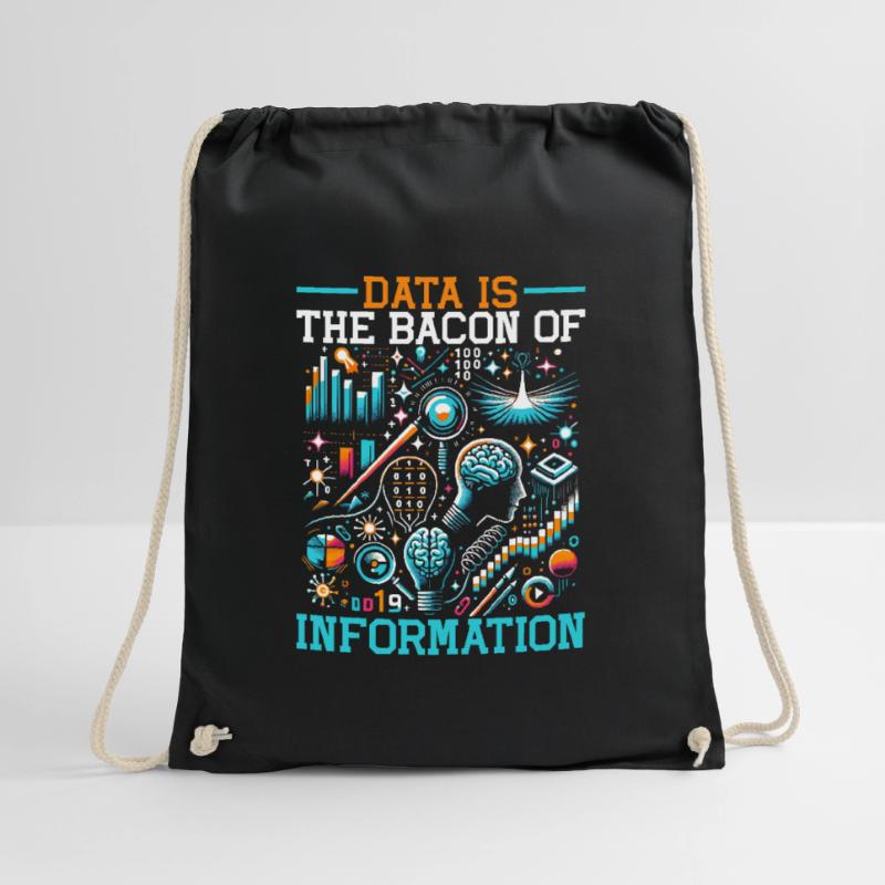 Data Science, Data Analysis, Machine Learning, Data Drawstring Bag