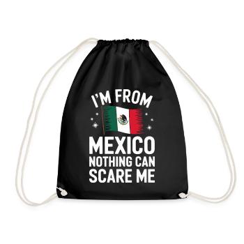 Mexico Mexico Mexican Spanish - Drawstring Bag - black - Front