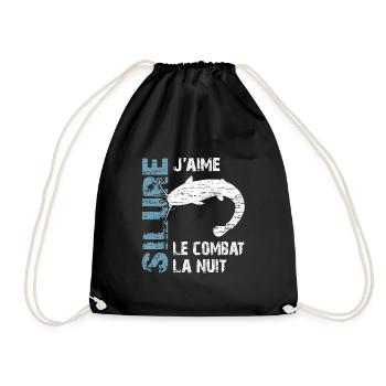 Pêche au silure Combat avec le silure Pêche sporti - Sac de sport léger - noir - Devant