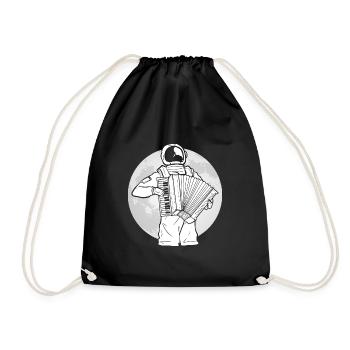 Accordéon - Sac de sport léger - noir - Devant