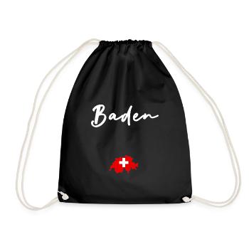 Baden - Sac de sport léger - noir - Devant
