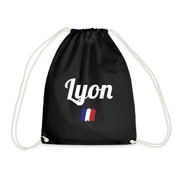 LYON - Sac de sport léger - noir - Devant