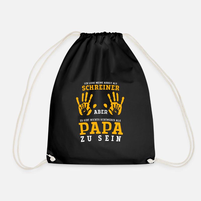 Schreiner Papa - Turnbeutel - Schwarz