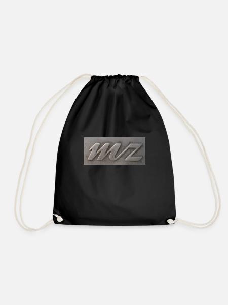 MZ-Logo - Turnbeutel - Schwarz