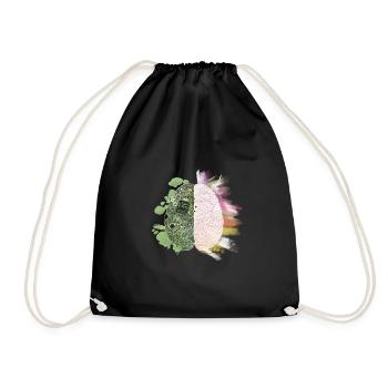 Cerveau négatif - Sac de sport léger - noir - Devant