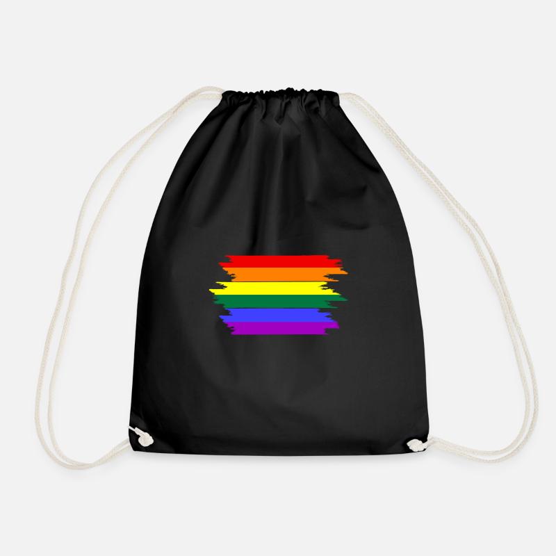 Lgbtq - Turnbeutel - Schwarz