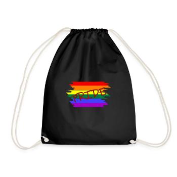 Pride - Turnbeutel - Schwarz - Vorne