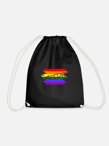 Pride - Turnbeutel - Schwarz