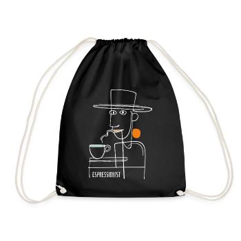 Espressionist - Espresso - Boisson au café - Sac de sport léger - noir - Devant