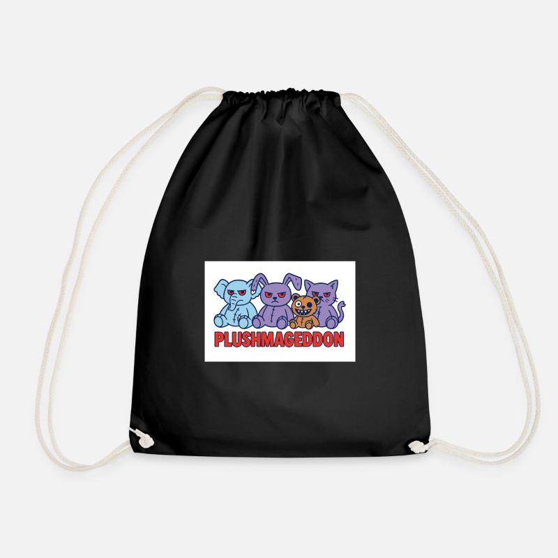 Plushmageddon - Turnbeutel - Schwarz