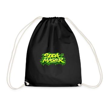 SODA MASTER - Drawstring Bag - black - Front