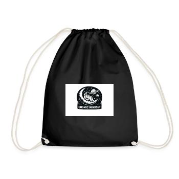 Mentalité cosmique - Sac de sport léger - noir - Devant