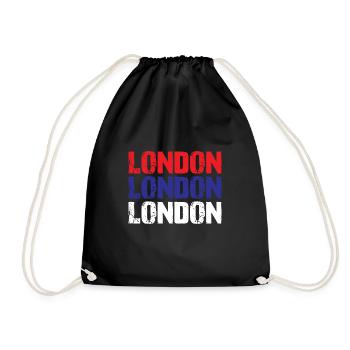 Londres - Sac de sport léger - noir - Devant